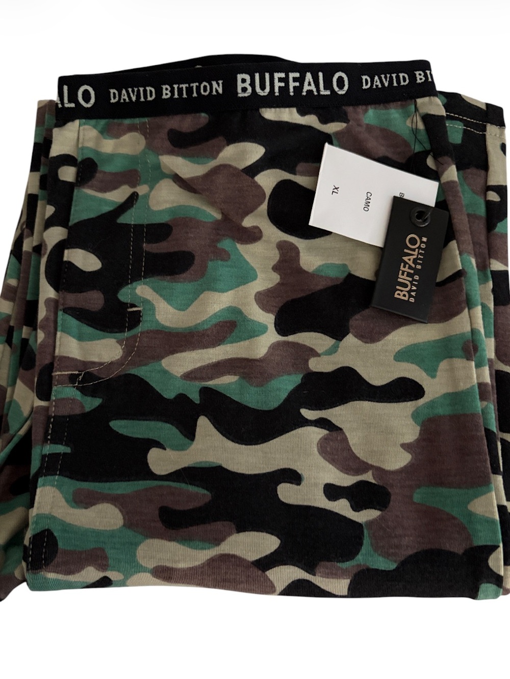 NWT Buffalo David Bitton Camo Print Pajama Pants